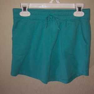 SO brand teal skirt